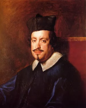 Camillo Massimi painting by Diego Velazquez