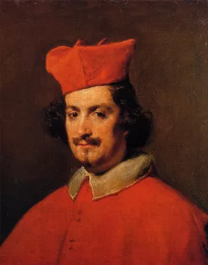Cardinal Camillo Astalli by Diego Velazquez - Oil Painting Reproduction