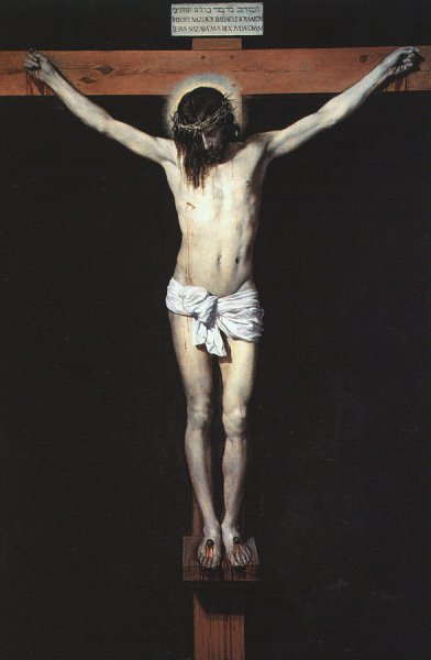 Main Product Photo of Christ on the Cross Painting by Diego Velazquez