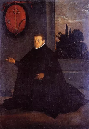 Don Cristobal Suarez de Ribera by Diego Velazquez - Oil Painting Reproduction