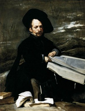 Don Diego de Acedo El Primo by Diego Velazquez Oil Painting