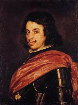 Francesco II d'Este, Duke of Modena by Diego Velazquez - Oil Painting Reproduction