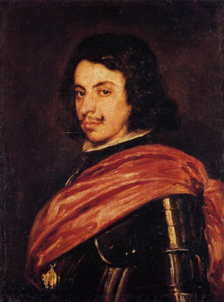 Francesco II d'Este, Duke of Modena by Diego Velazquez - Hand-Painted Oil Painting Reproduction