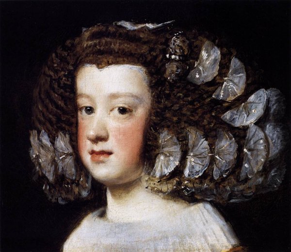 Main Product Photo of Infanta Maria Teresa Painting by Diego Velazquez