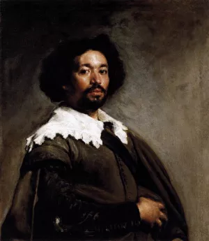 Juan de Pareja Oil painting by Diego Velazquez