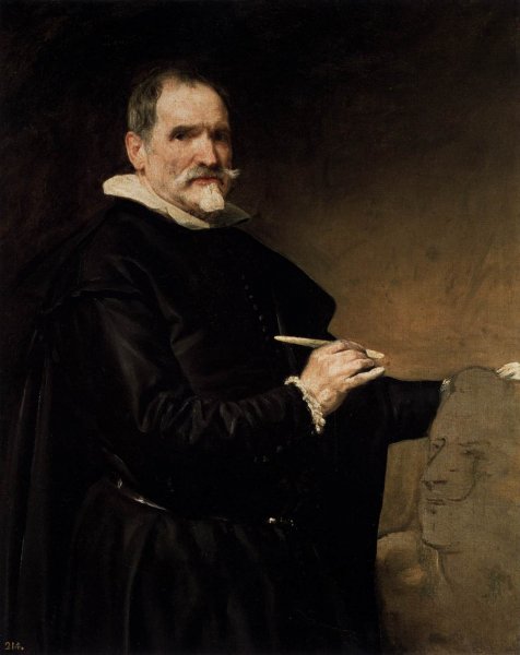 Main Product Photo of Juan Martinez Montanes Detail Painting by Diego Velazquez