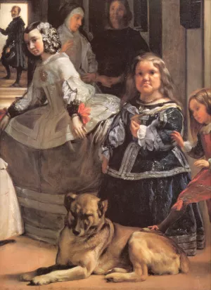 Las Meninas Detail Oil painting by Diego Velazquez