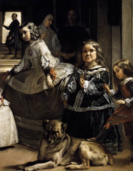 Las Meninas Detail by Diego Velazquez - Hand-Painted Oil Painting Reproduction