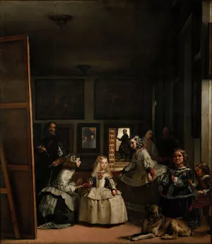 Las meninas by Diego Velazquez Oil Painting
