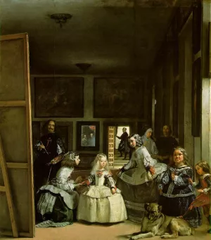 Las Meninas Maids of Honor painting by Diego Velazquez