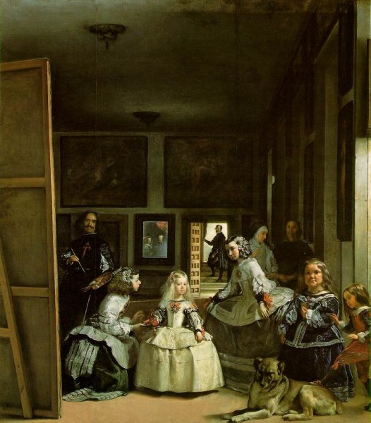 Main Product Photo of Las Meninas Maids of Honor Painting by Diego Velazquez