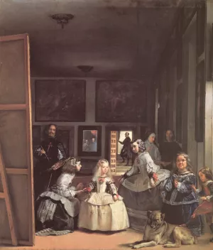 Las Meninas by Diego Velazquez Oil Painting