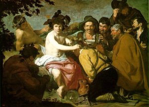 Los Borrachos The Feast of Bacchus by Diego Velazquez Oil Painting