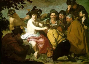 Los Borrachos The Feast of Bacchus by Diego Velazquez Oil Painting