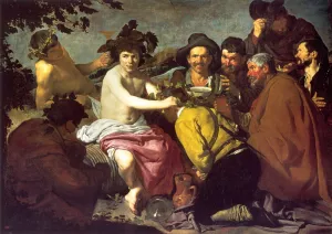 Los Borrachos by Diego Velazquez Oil Painting