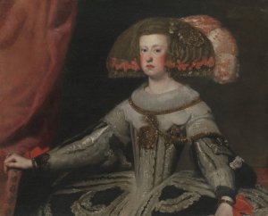 Mariana of Austria by Diego Velazquez Oil Painting