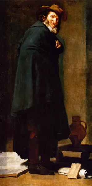 Menippus Oil painting by Diego Velazquez