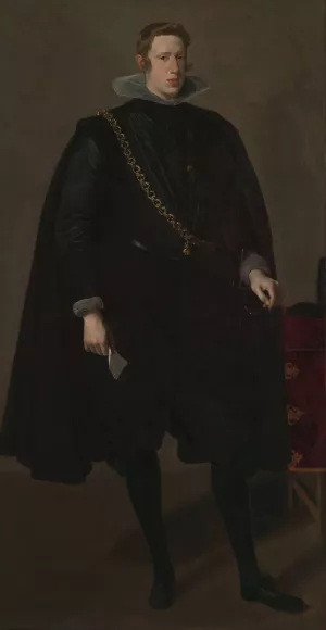 Philip IV by Diego Velazquez Oil Painting