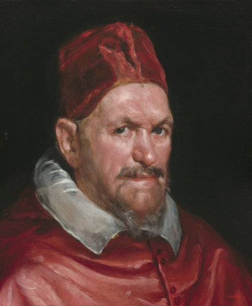 Pope Innocent X  by Diego Velazquez - Hand-Painted Oil Painting Reproduction