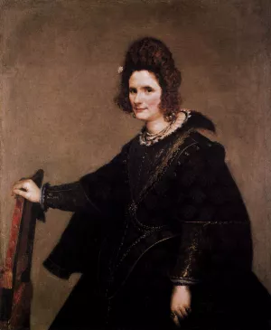 Portrait of a Lady by Diego Velazquez - Oil Painting Reproduction