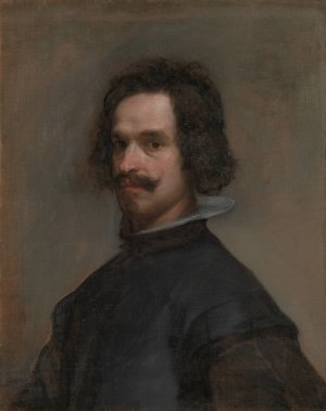 Portrait of a Man, Possibly a Self-Portrait by Diego Velazquez Oil Painting