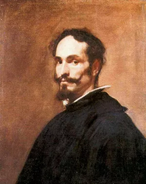 Portrait of a Man by Diego Velazquez Oil Painting