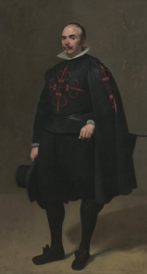 Portrait of Don Pedro de Barberana by Diego Velazquez Oil Painting
