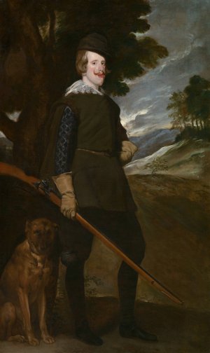 Portrait of Philip IV by Diego Velazquez Oil Painting