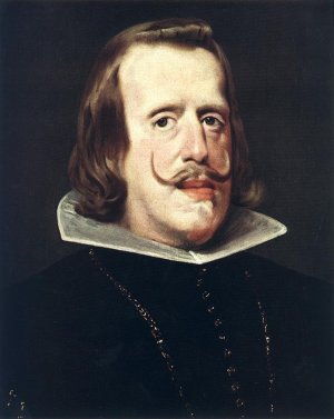 Portrait of Philip IV by Diego Velazquez Oil Painting