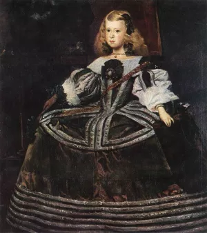 Portrait of the Infanta Margarita Oil painting by Diego Velazquez