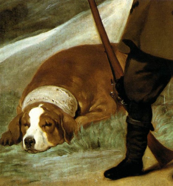 Prince Baltasar Carlos as Hunter Detail by Diego Velazquez - Hand-Painted Oil Painting Reproduction