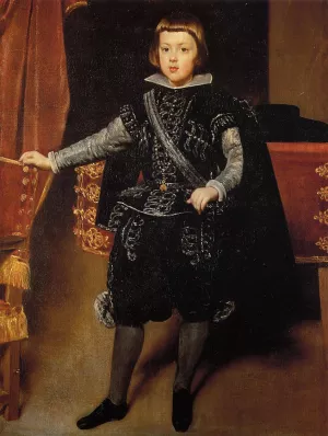 Prince Baltasar Carlos by Diego Velazquez Oil Painting