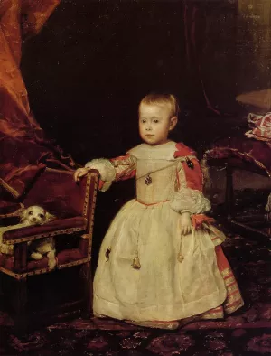 Prince Felipe Prospero Oil painting by Diego Velazquez