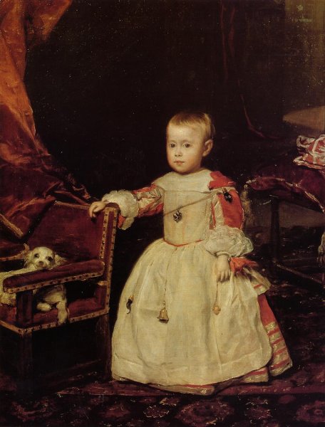Prince Felipe Prospero by Diego Velazquez - Hand-Painted Oil Painting Reproduction