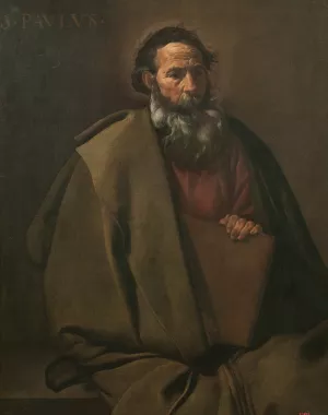 Saint Paul by Diego Velazquez Oil Painting