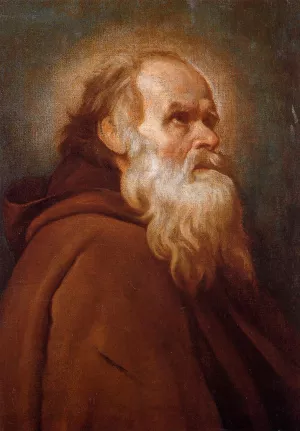 St. Anthony Abbot by Diego Velazquez - Oil Painting Reproduction