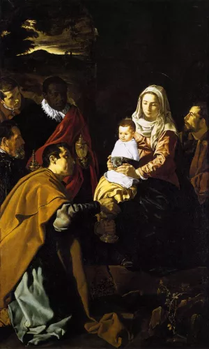 The Adoration of the Magi painting by Diego Velazquez