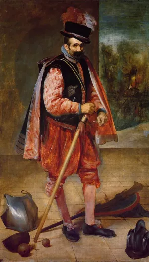 The Buffoon Juan de Austria by Diego Velazquez Oil Painting