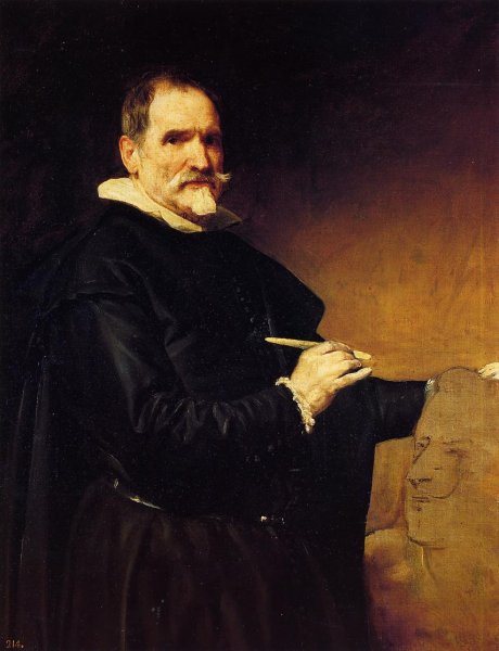 Main Product Photo of The Sculptor Martinez Montanes Painting by Diego Velazquez
