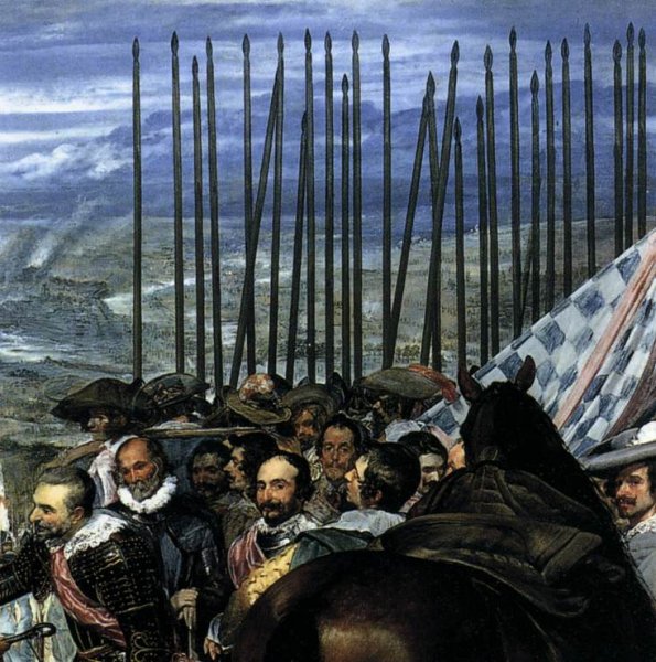 The Surrender of Breda Detail by Diego Velazquez - Hand-Painted Oil Painting Reproduction