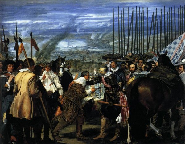 Main Product Photo of The Surrender of Breda Las Lanzas Painting by Diego Velazquez