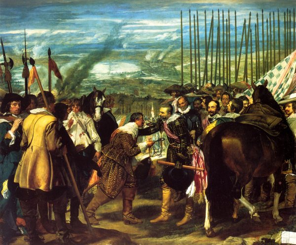 The Surrender of Breda by Diego Velazquez - Hand-Painted Oil Painting Reproduction