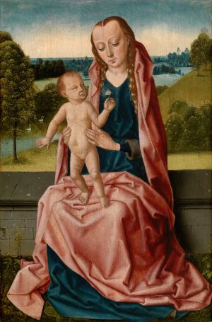 Madonna by Dieric Bouts Oil Painting