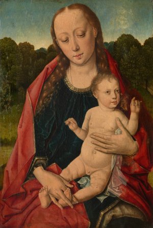 Madonna by Dieric Bouts Oil Painting