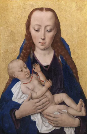 Virgin and Child Oil painting by Dieric Bouts