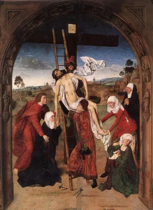 Passion Altarpiece Central painting by Dieric The Elder Bouts