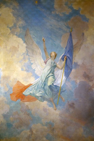 L'Esperance by Diogene Ulyssee Napoleon Maillart - Hand-Painted Oil Painting Reproduction