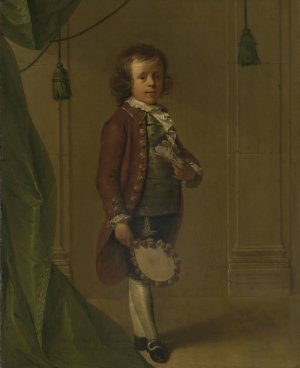 Portrait of Dionys Eliasz van Nijmegen by Dionys Van Nijmegen Oil Painting