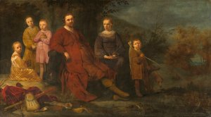 Lucas de Clercq by Dirck Bleker Oil Painting