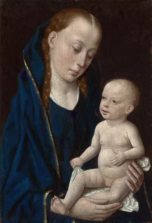 Madonna and Child Oil painting by Dirck Bouts